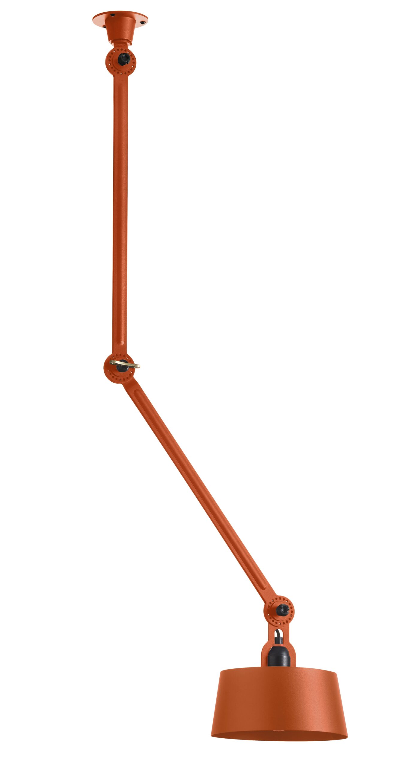 Plafonnier Bolt Centre avec 2 bras articulés au design industriel par Anton de Groof X Tonone Plafonnier Bolt Centre avec 2 bras articulés au design industriel par Anton de Groof X Tonone