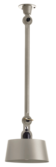 Plafonnier Bolt Centre avec un bras articulé au design industriel par Anton de Groof X Tonone