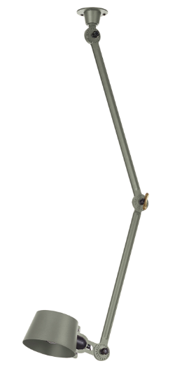 Plafonnier Bolt latéral avec 2 bras articulés au design industriel par Anton de Groof X Tonone Plafonnier Bolt latéral avec 2 bras articulés au design industriel par Anton de Groof X Tonone