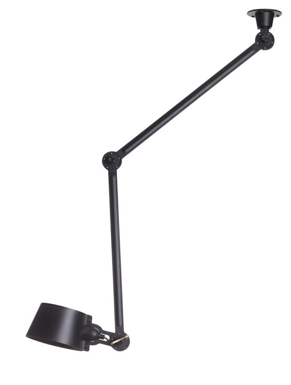 Plafonnier Bolt latéral avec 2 bras articulés au design industriel par Anton de Groof X Tonone