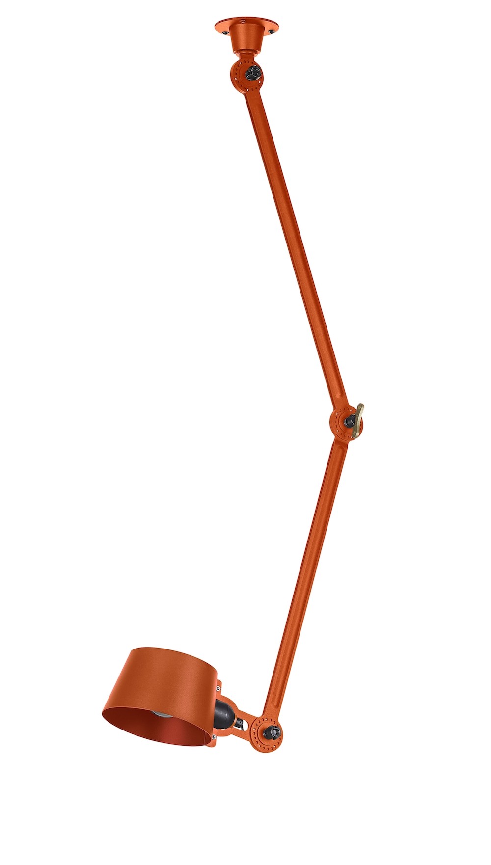 Plafonnier Bolt latéral avec 2 bras articulés au design industriel par Anton de Groof X Tonone Plafonnier Bolt latéral avec 2 bras articulés au design industriel par Anton de Groof X Tonone