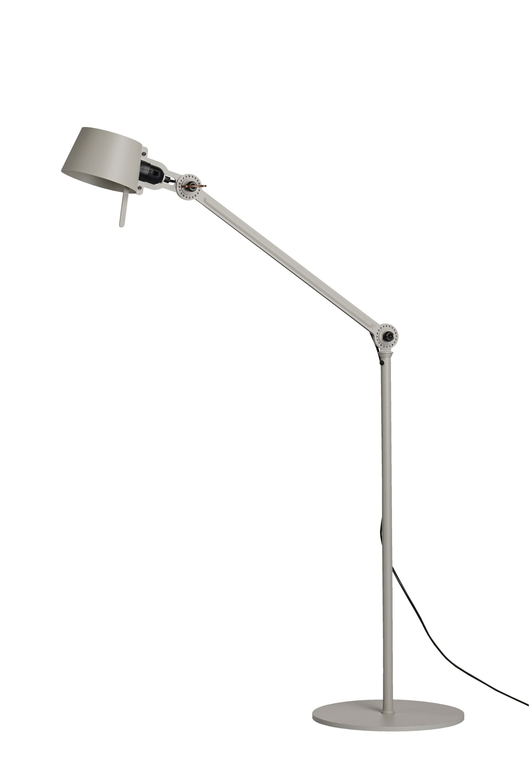 Lampadaire industriel Bolt petit avec un bras articulé par Anton de Groof X Tonone