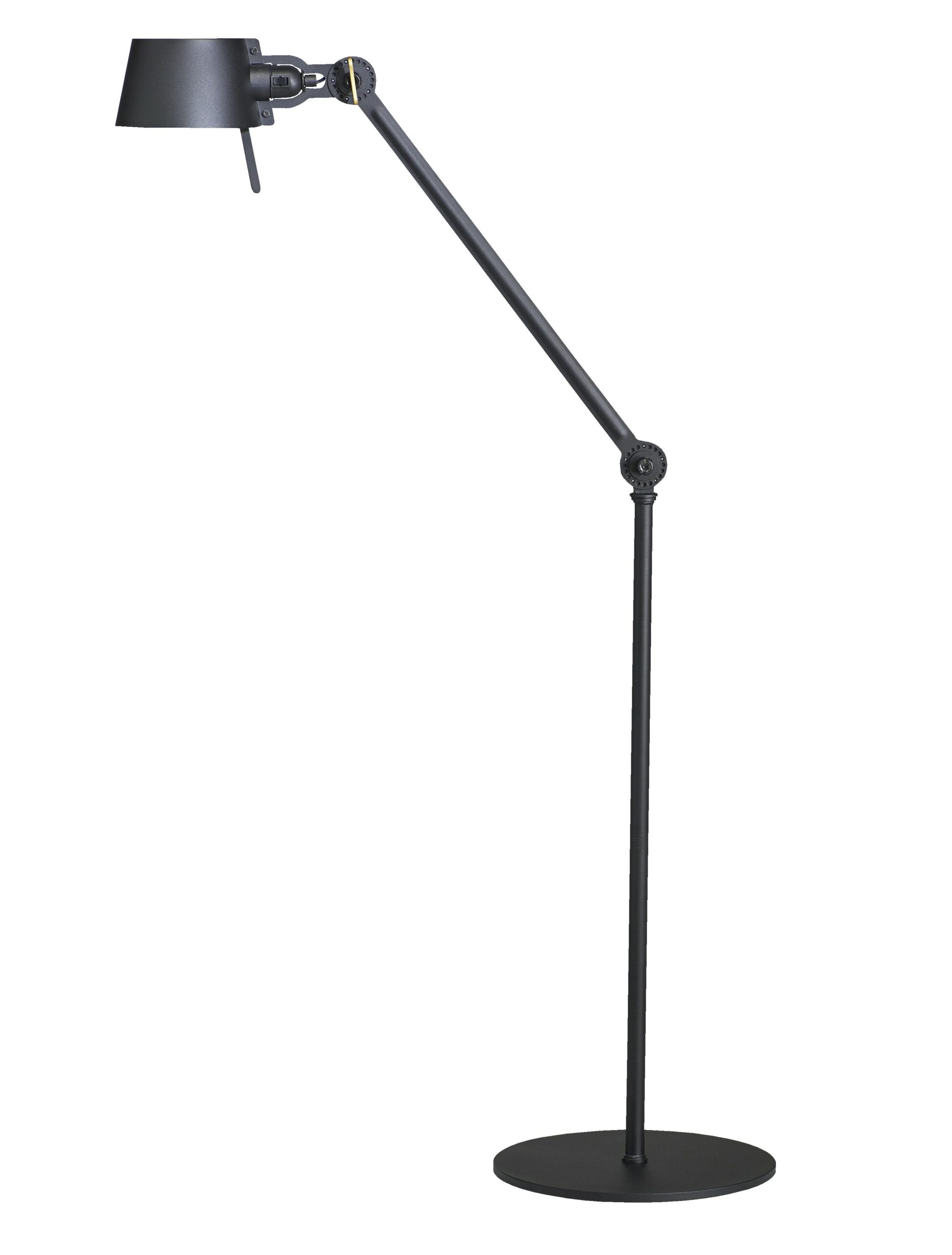 Lampadaire industriel Bolt petit avec un bras articulé par Anton de Groof X Tonone