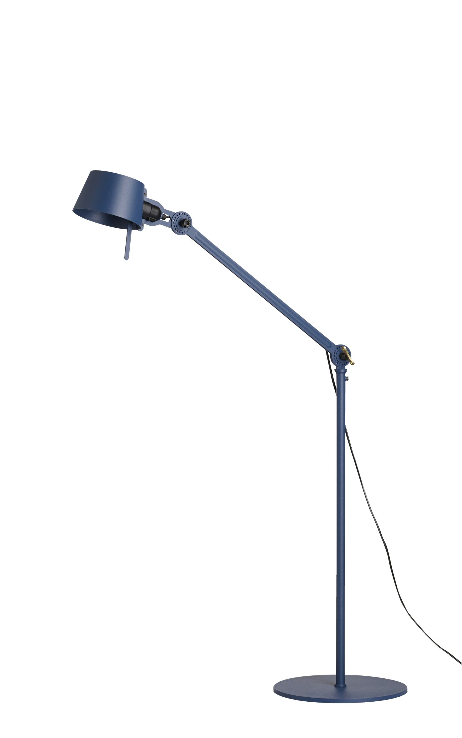 Lampadaire industriel Bolt petit avec un bras articulé par Anton de Groof X Tonone