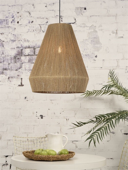 Suspension Iguazu Ø40 cm en jute au design naturel par Good & Mojo Suspension Iguazu Ø40 cm en jute au design naturel par Good & Mojo