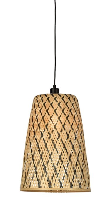 Suspension Kalimantan small en Bambou naturel au design naturel par Good & Mojo