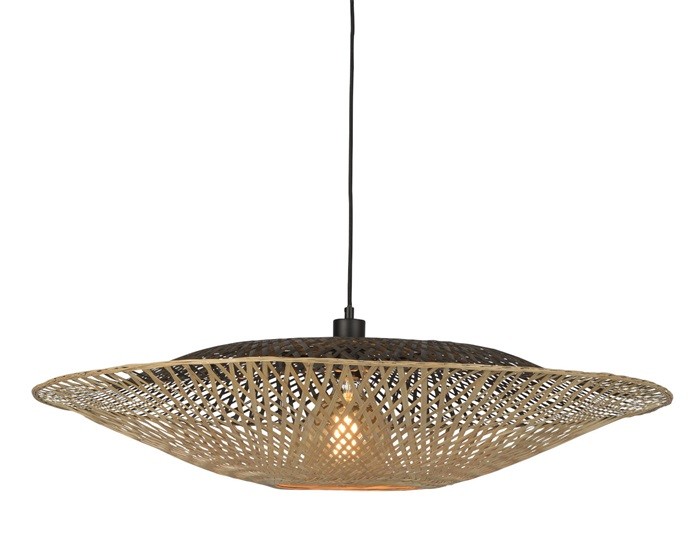 Suspension Kalimantan Ø87cm en Bambou naturel au design naturel par Good & Mojo