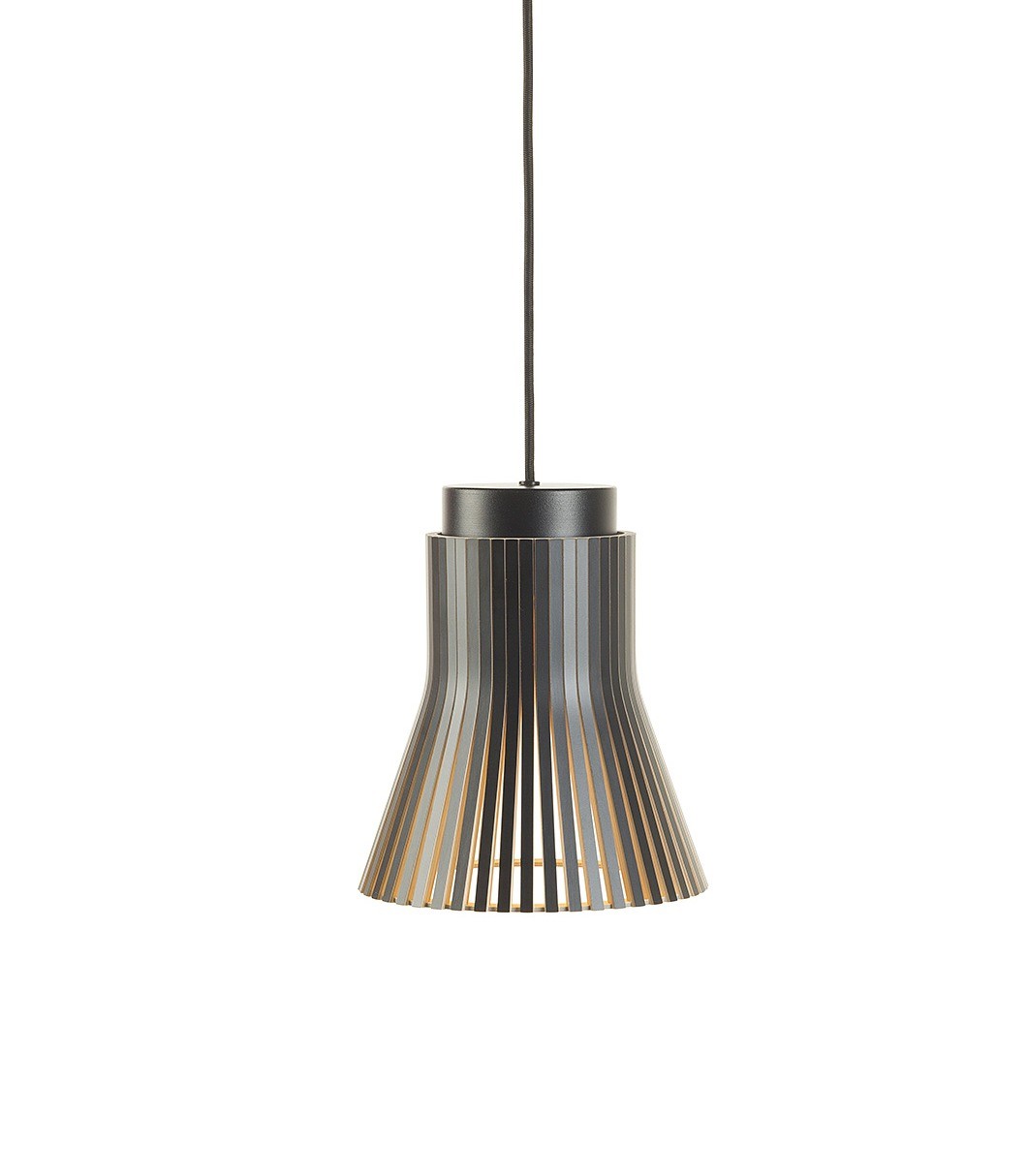 Suspension Petite 4600 au design scandinave en bois naturel par Seppo Koho X Secto Design