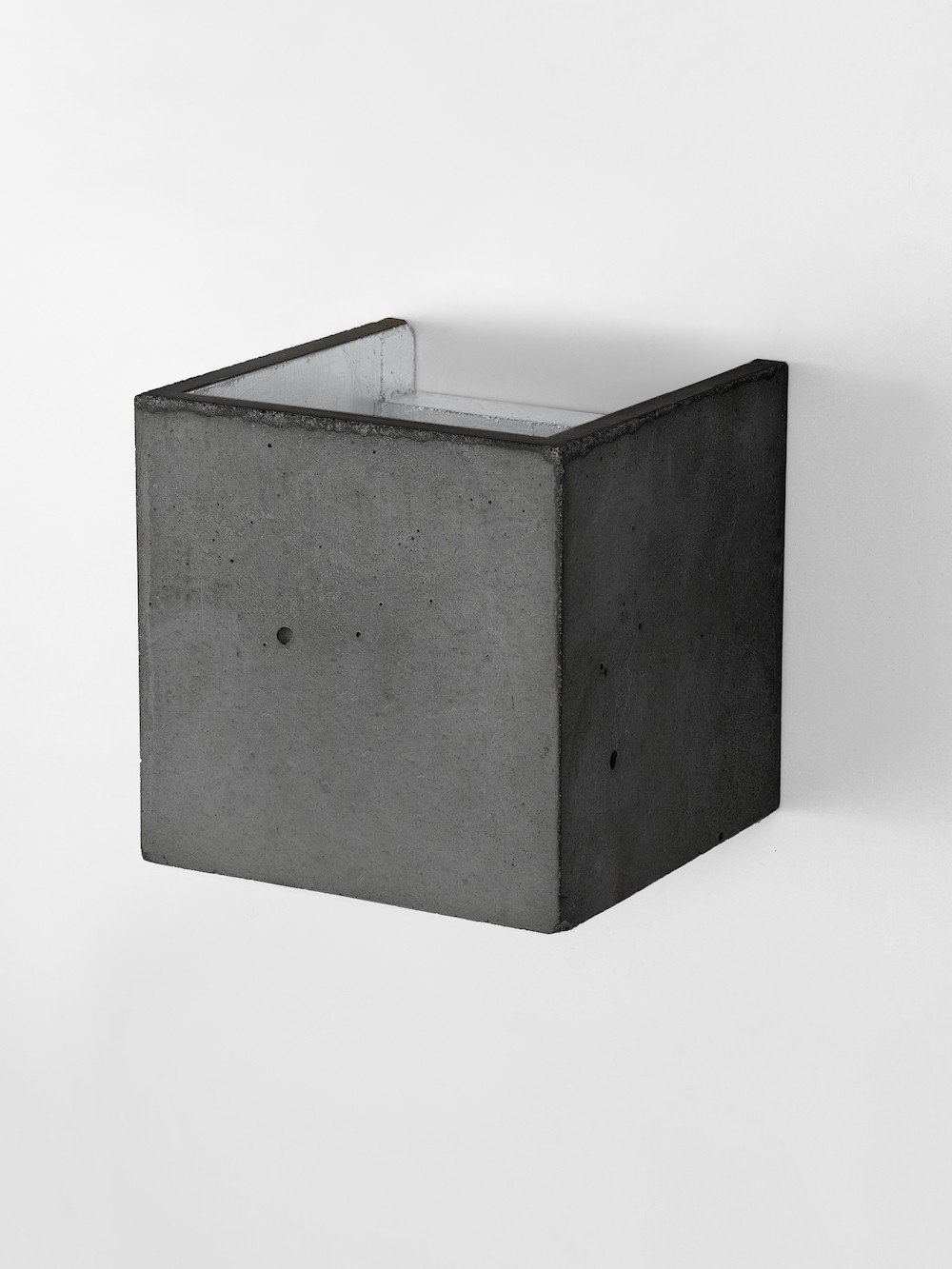 Applique Design B3 Gris Cubic au design industriel en béton par Gant Light Applique Design B3 Gris Cubic au design industriel en béton par Gant Light