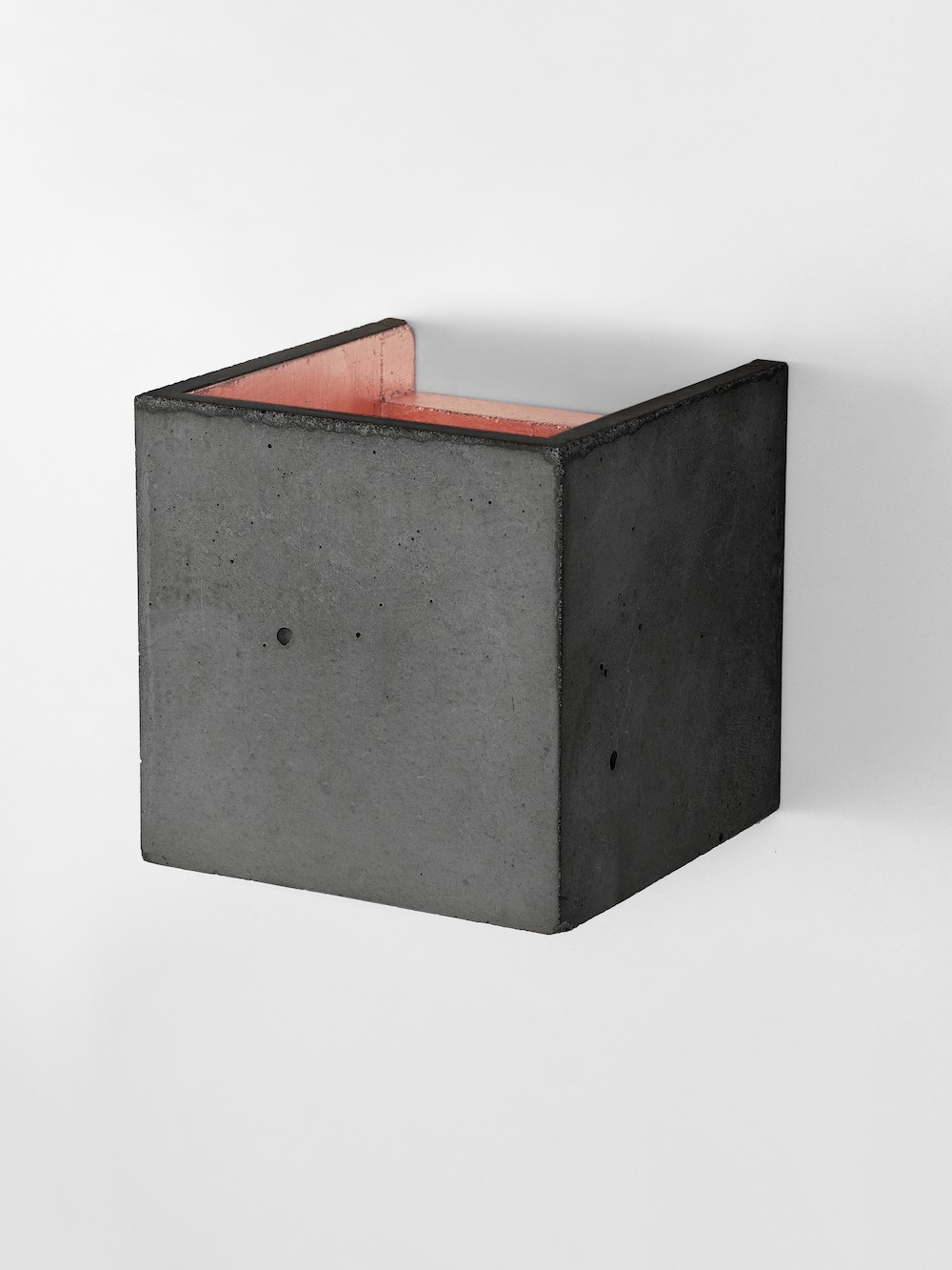Applique Design B3 Gris Cubic au design industriel en béton par Gant Light Applique Design B3 Gris Cubic au design industriel en béton par Gant Light