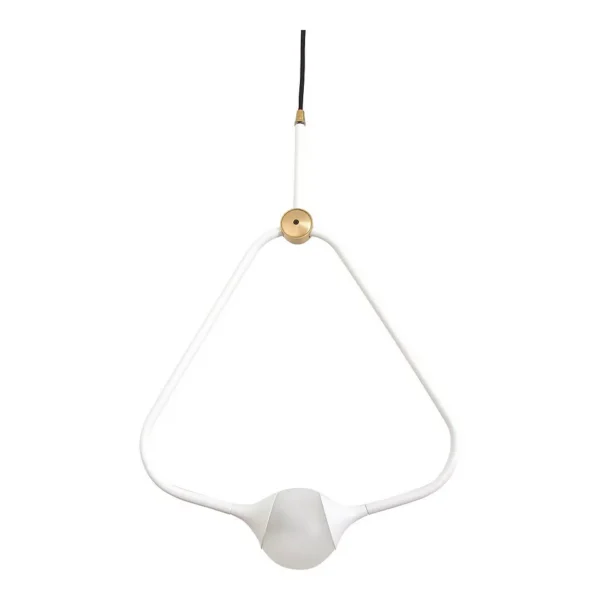 Suspension Medal en laiton au design chic et élégant