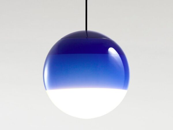 Suspension Dipping Light XL Ø30cm en verre soufflé par Jordi Canudas - Marset