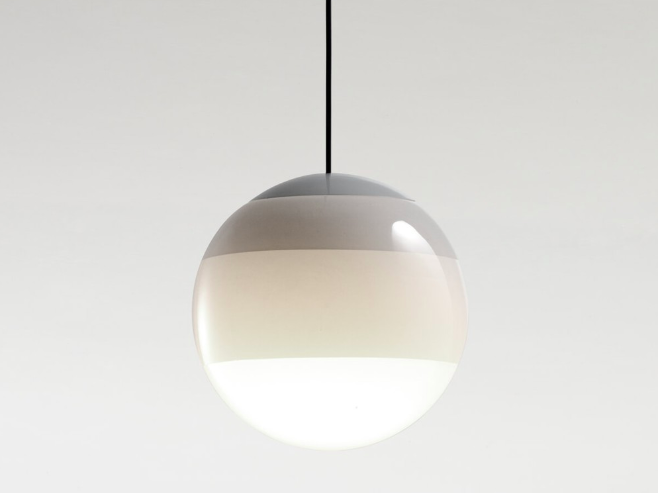 Suspension Dipping Light L Ø20cm en verre soufflé par Jordi Canudas - Marset Suspension Dipping Light L Ø20cm en verre soufflé par Jordi Canudas - Marset