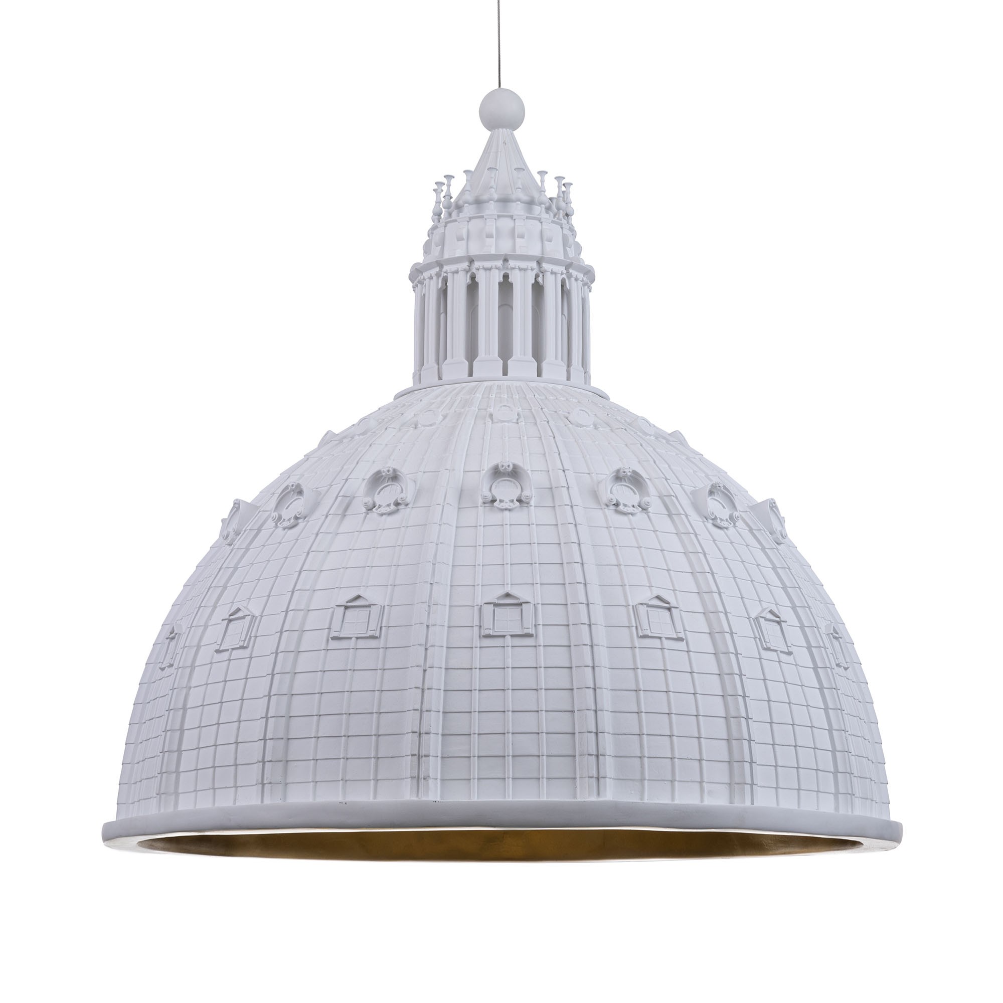 Suspension Cupolone en forme du dôme basilique Saint Pierre par Seletti x AMeBE