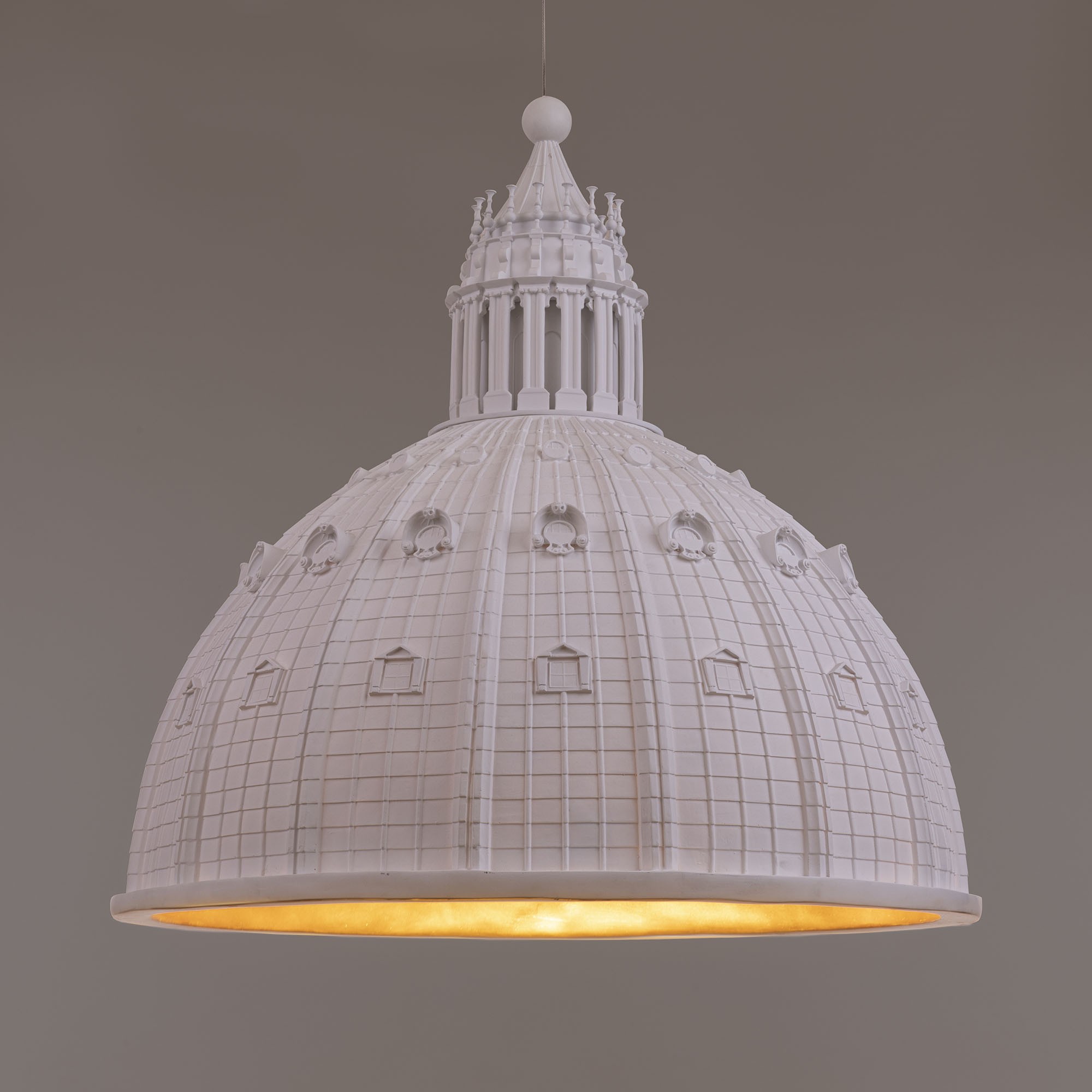 Suspension Cupolone en forme du dôme basilique Saint Pierre par Seletti x AMeBE