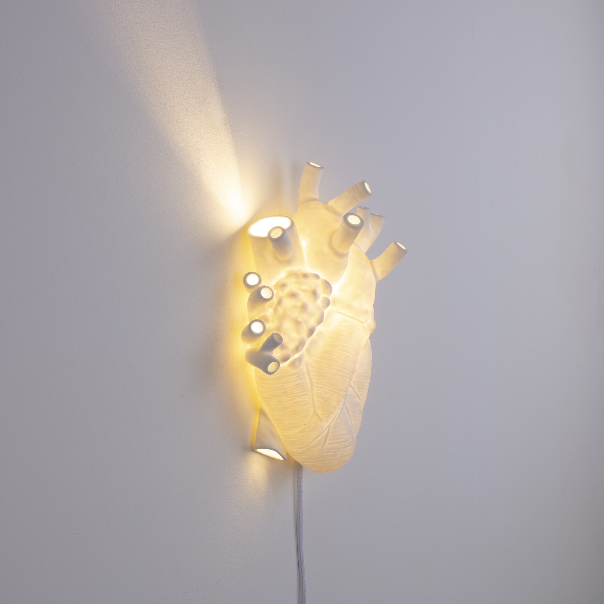 Applique design Heart en porcelaine en forme de coeur par Marcantonio X Seletti - Image 5