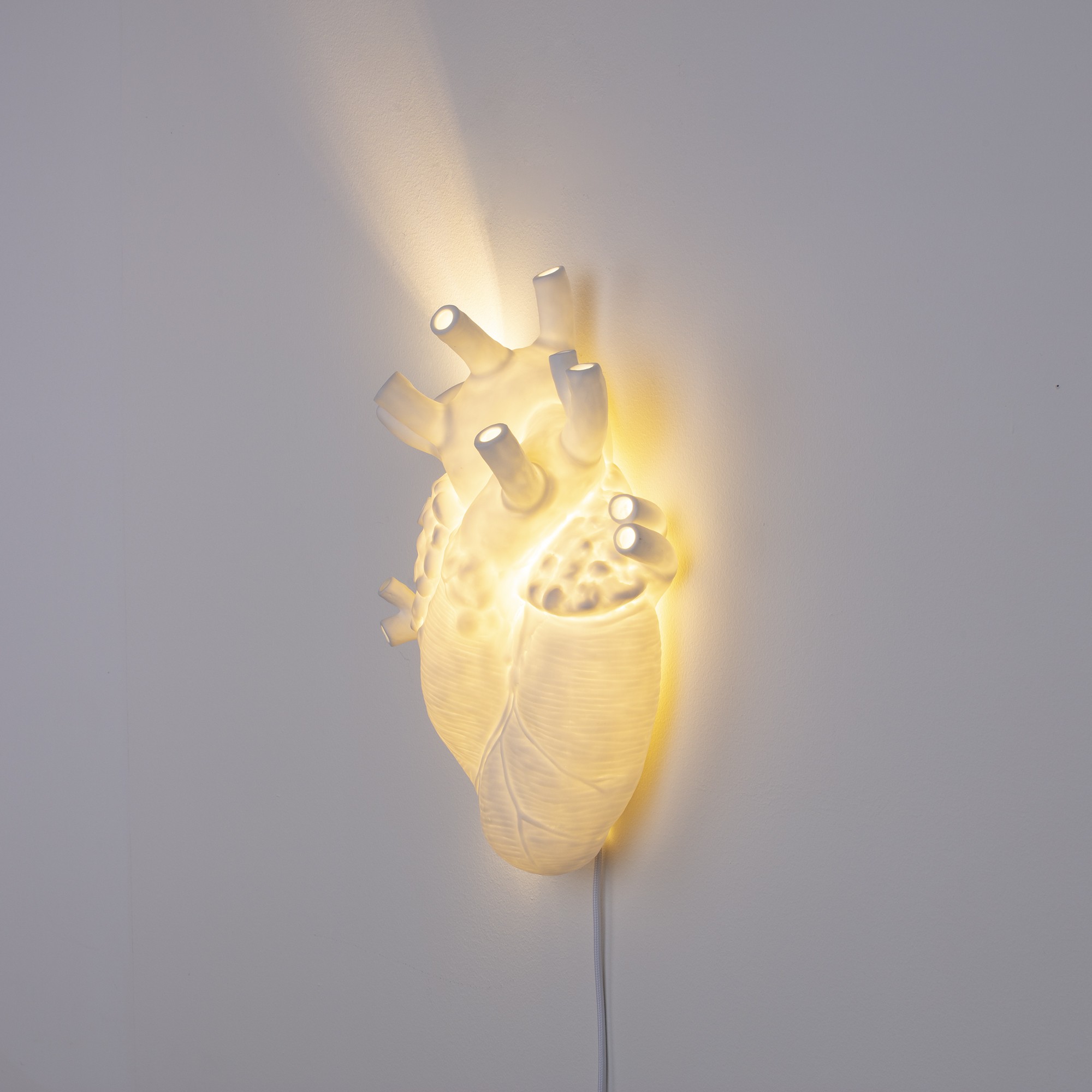 Applique design Heart en porcelaine en forme de coeur par Marcantonio X Seletti - Image 6