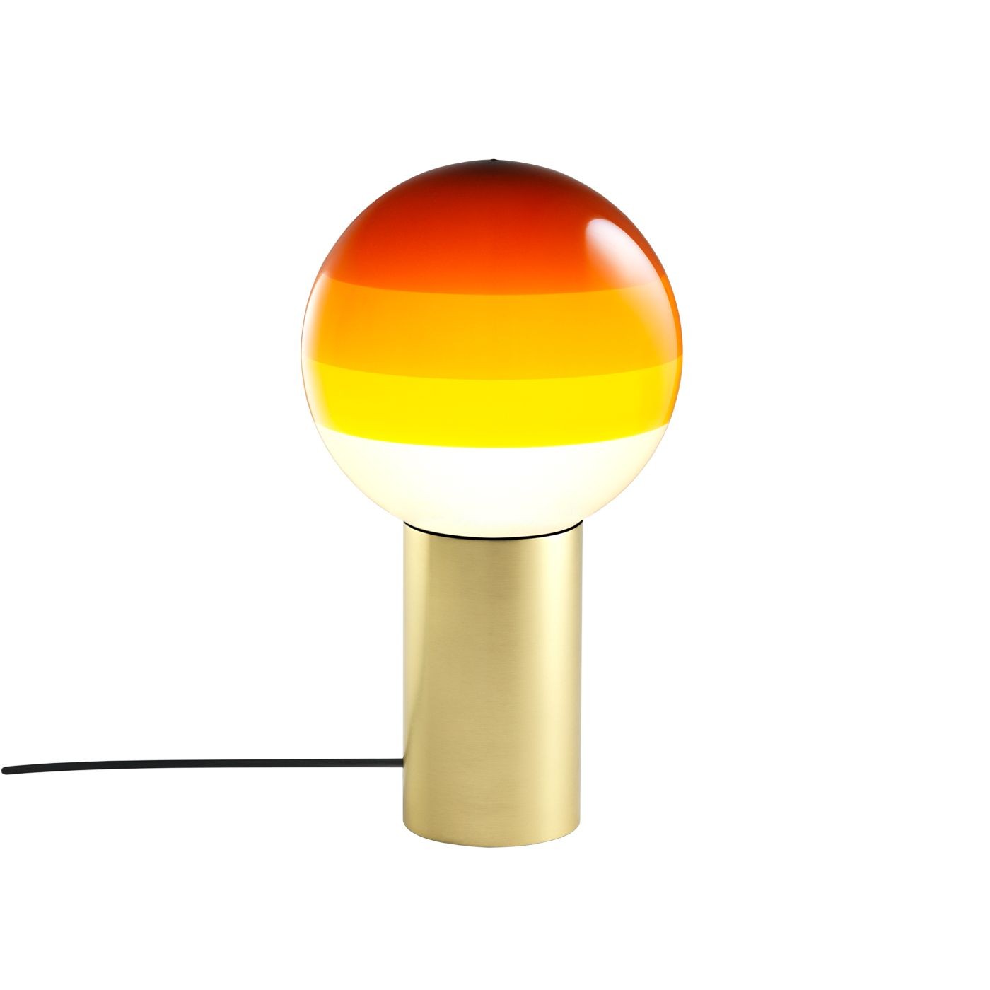 Lampe à poser Dipping Light S Ø20 cm en laiton par Jordi Canudas - Marset