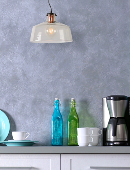Suspension Vidri Ø29,5cm en verre au design industrielle