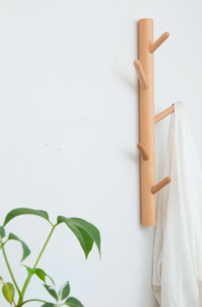 Patère murale Tree's 2 en forme de branche d'arbre au design naturel