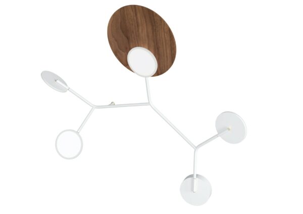 Applique Wall 5 LED Modèle C blanc au design scandinave par Tunto