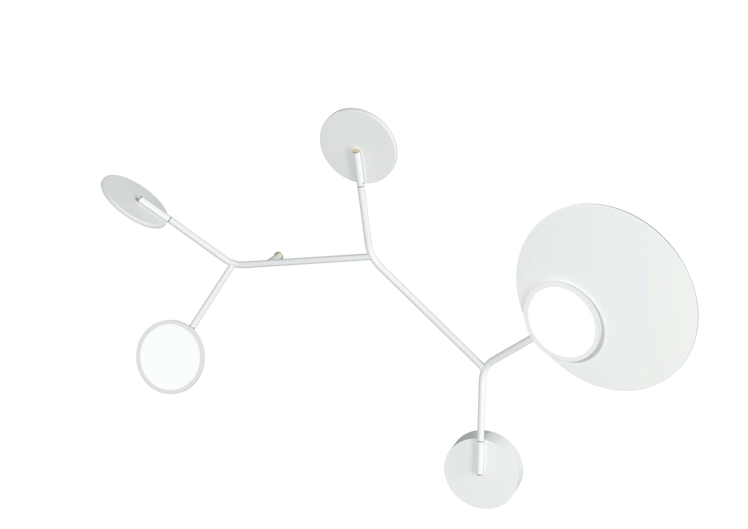 Applique Wall 5 LED Modèle B blanc au design scandinave par Tunto Applique Wall 5 LED Modèle B blanc au design scandinave par Tunto