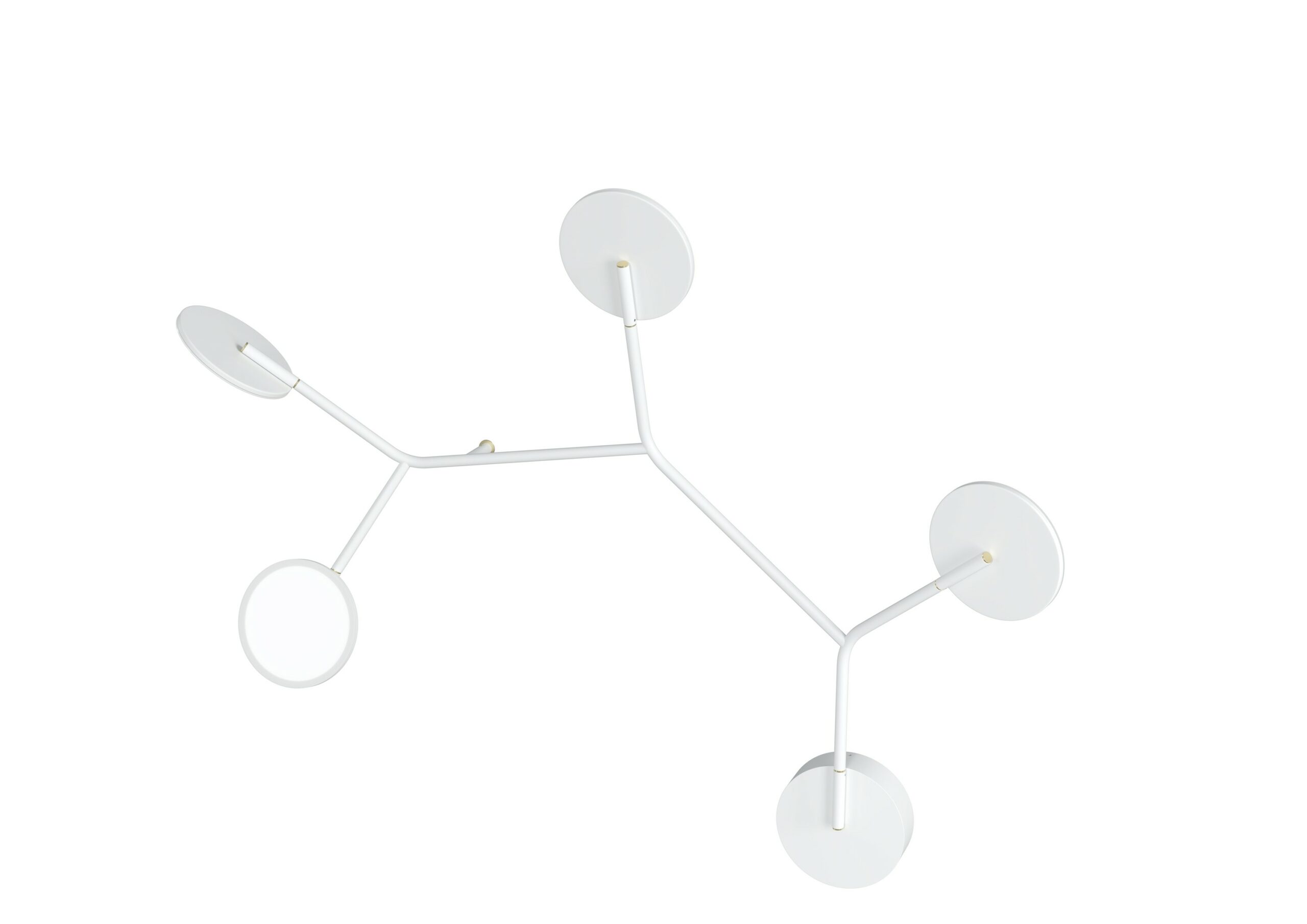Applique Wall 5 LED Modèle A noir au design scandinave par Tunto