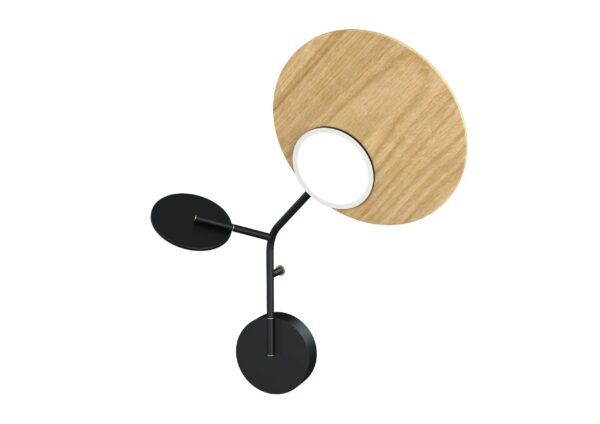 Applique Wall 3 LED Modèle droite noir au design scandinave par Tunto