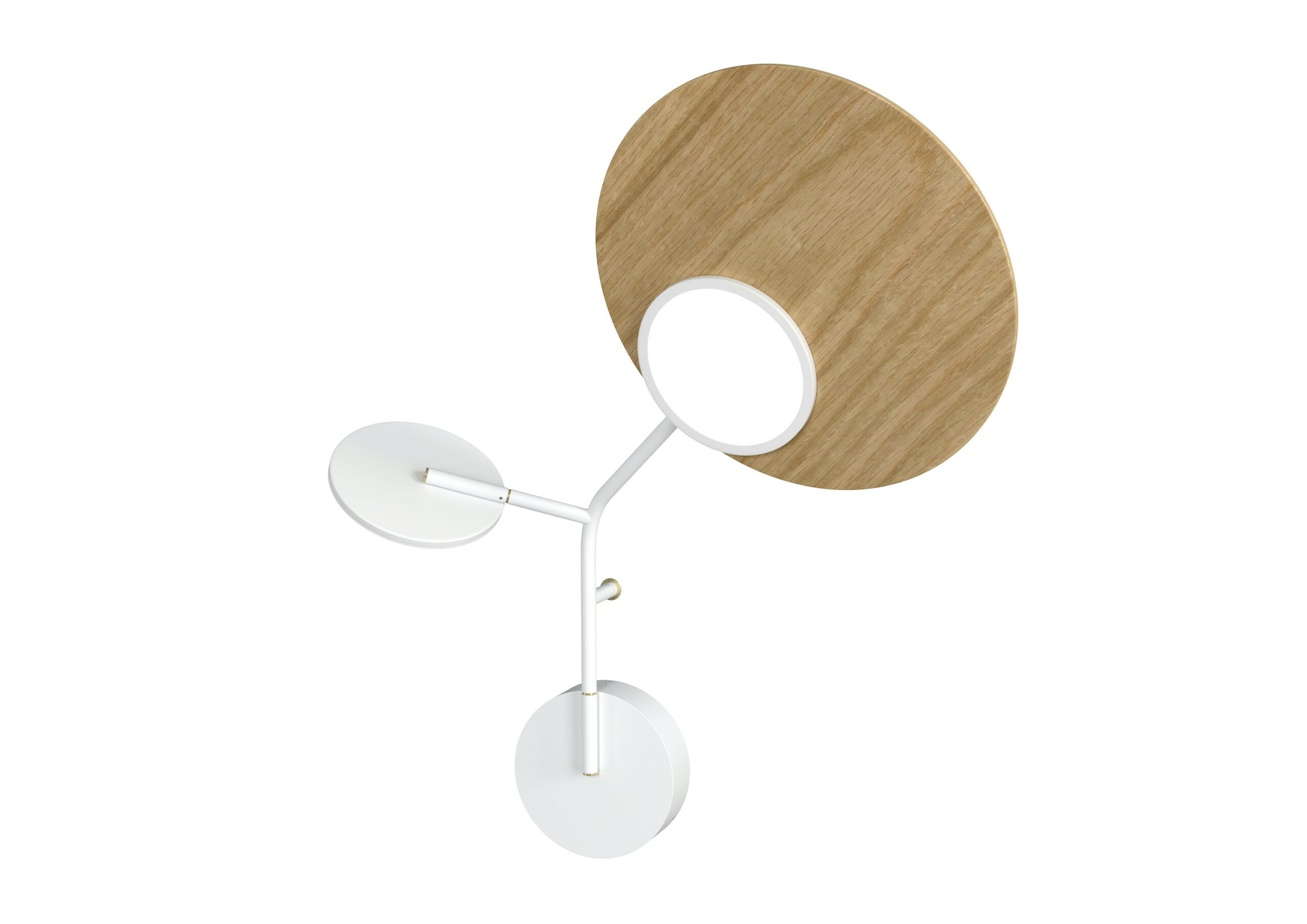 Applique Wall 3 LED Modèle droite blanc au design scandinave par Tunto