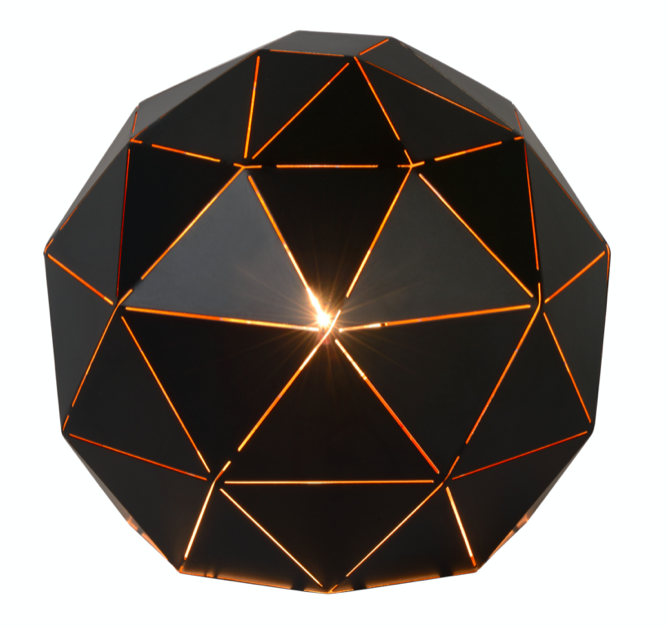 Lampe de table Autumn en metal au design industriel