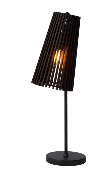 Lampe à poser Coralie en bois au design scandinave