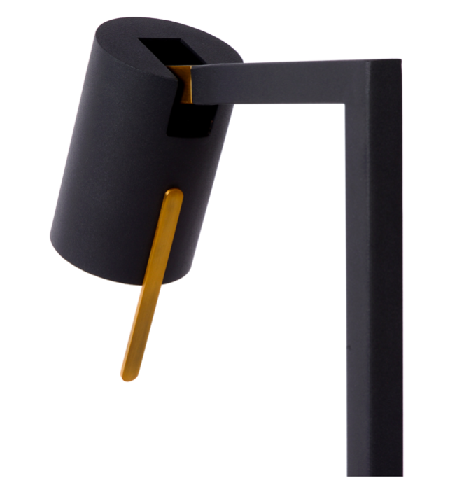 Lampe à poser Leslie en metal au design moderne Lampe à poser Leslie en metal au design moderne