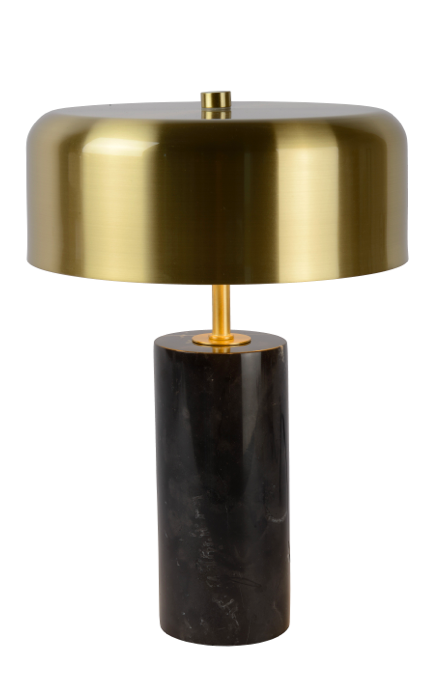 Lampe à poser Giselle en laiton et marbre au design contemporain