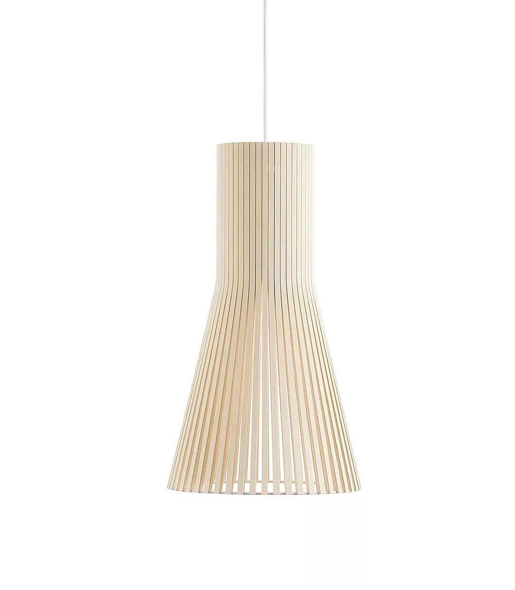 Suspension design scandinave 4201 en bois naturel