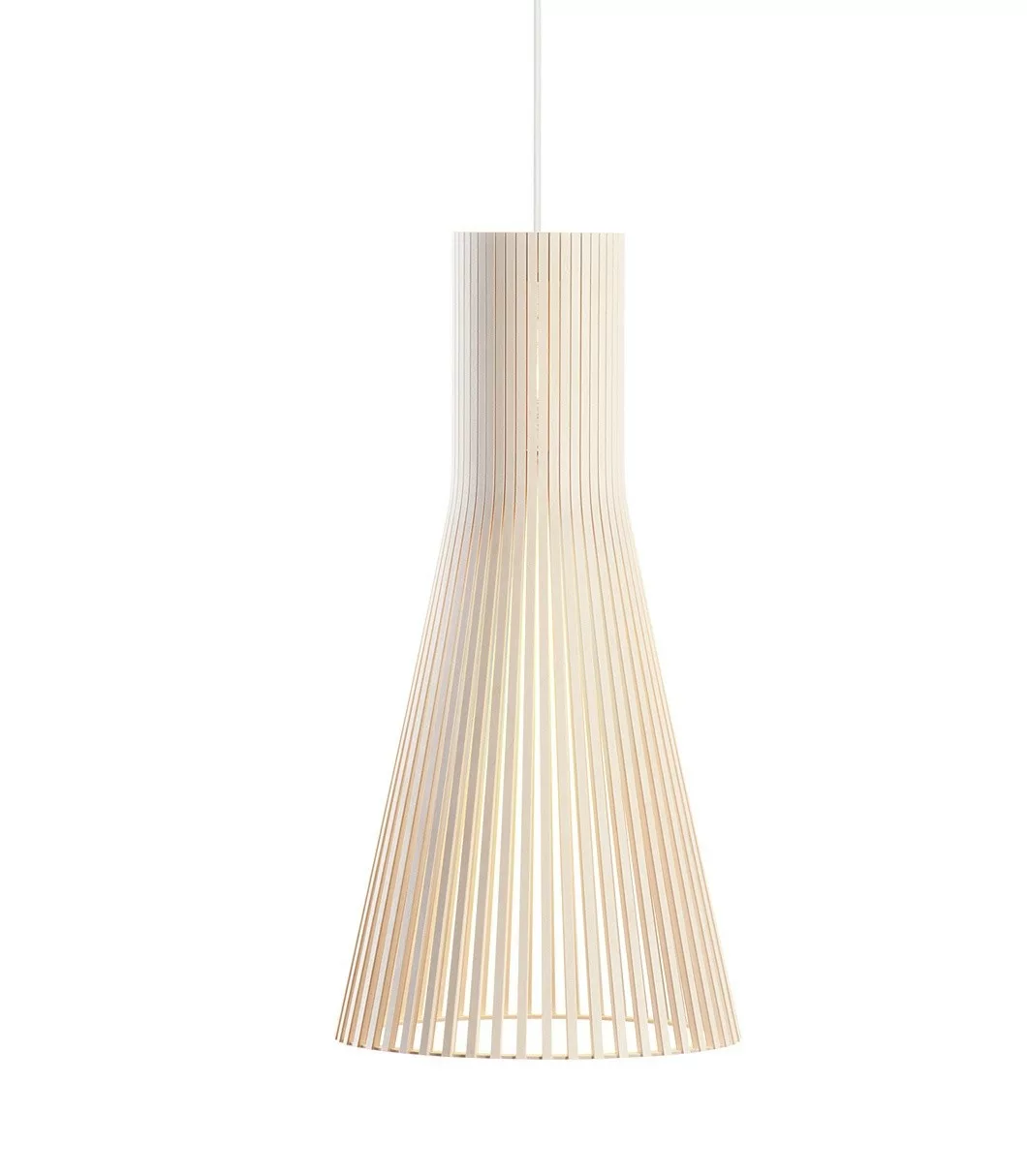 Suspension au design scandinave 4200 en bois naturel par Secto Design