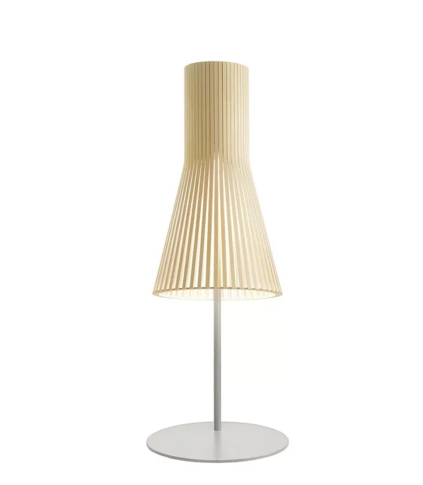 Lampe à poser au design scandinave 4220 en bois naturel