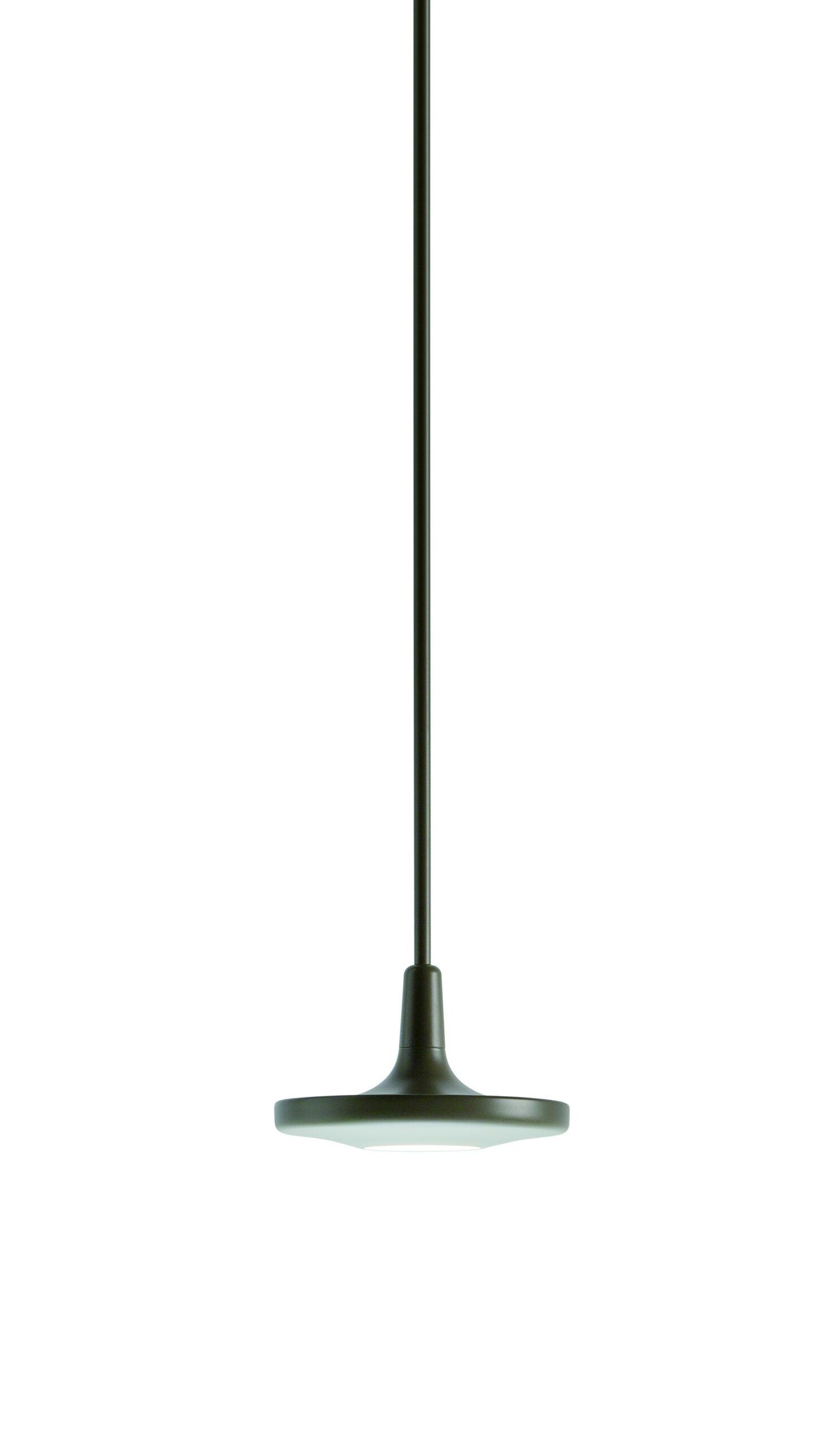 Suspension LED en aluminium Button par Estiluz