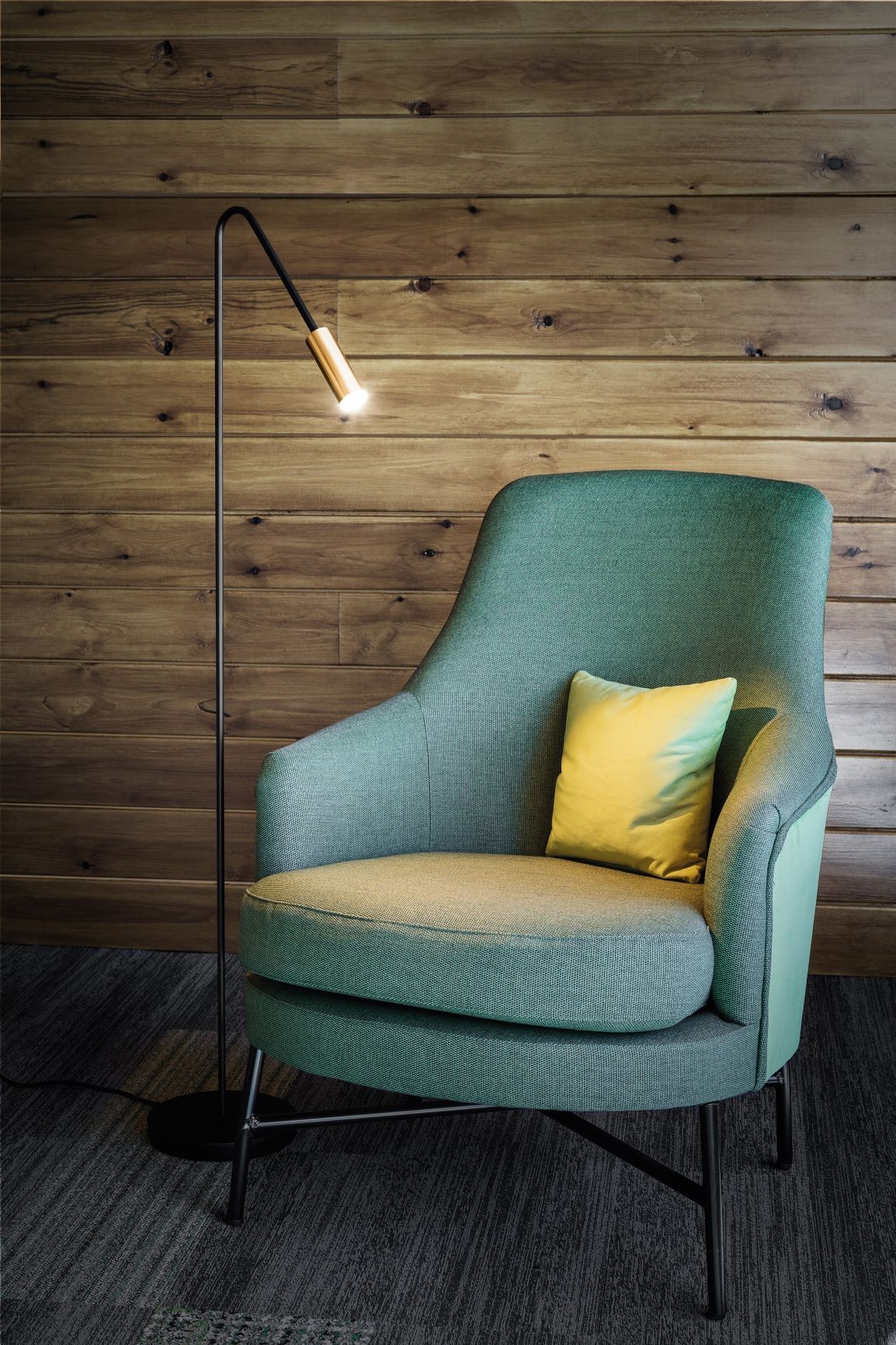 Lampadaire LED en aluminium - Volta par Estiluz