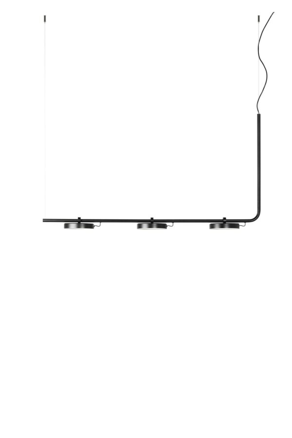 Suspension LED orientable métallique - Aro par Estiluz