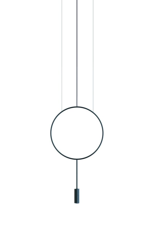 Suspension LED en aluminium Ø 38cm - Revolta par Estiluz
