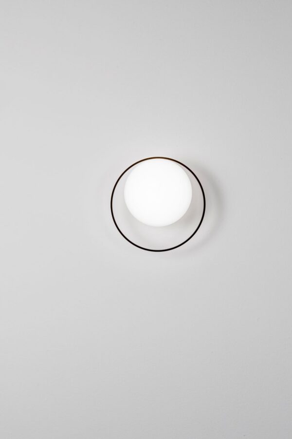 Applique murale ronde LED intérieure en métal - Circ par Estiluz