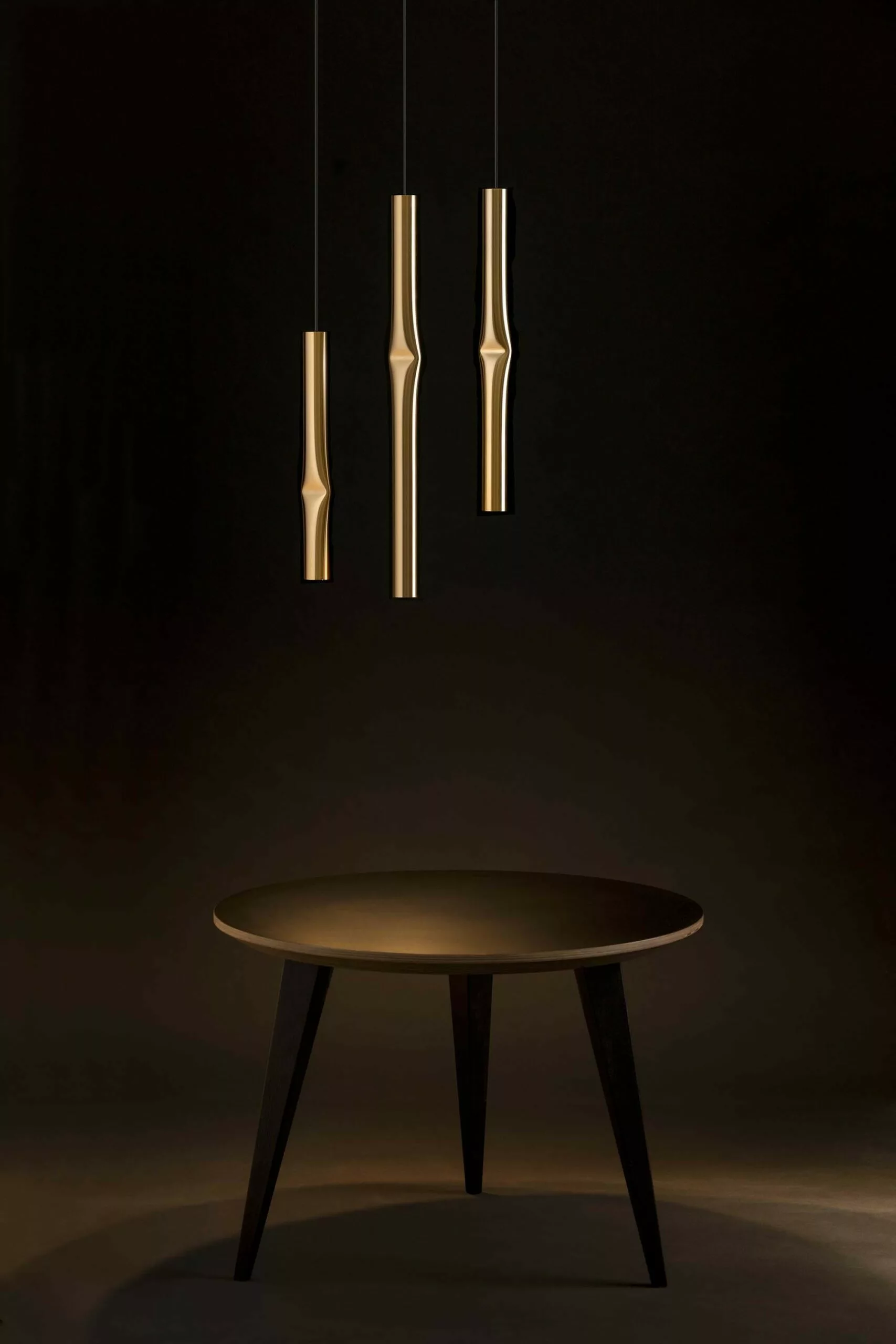 Suspension métallique LED 41cm - Flow par Estiluz