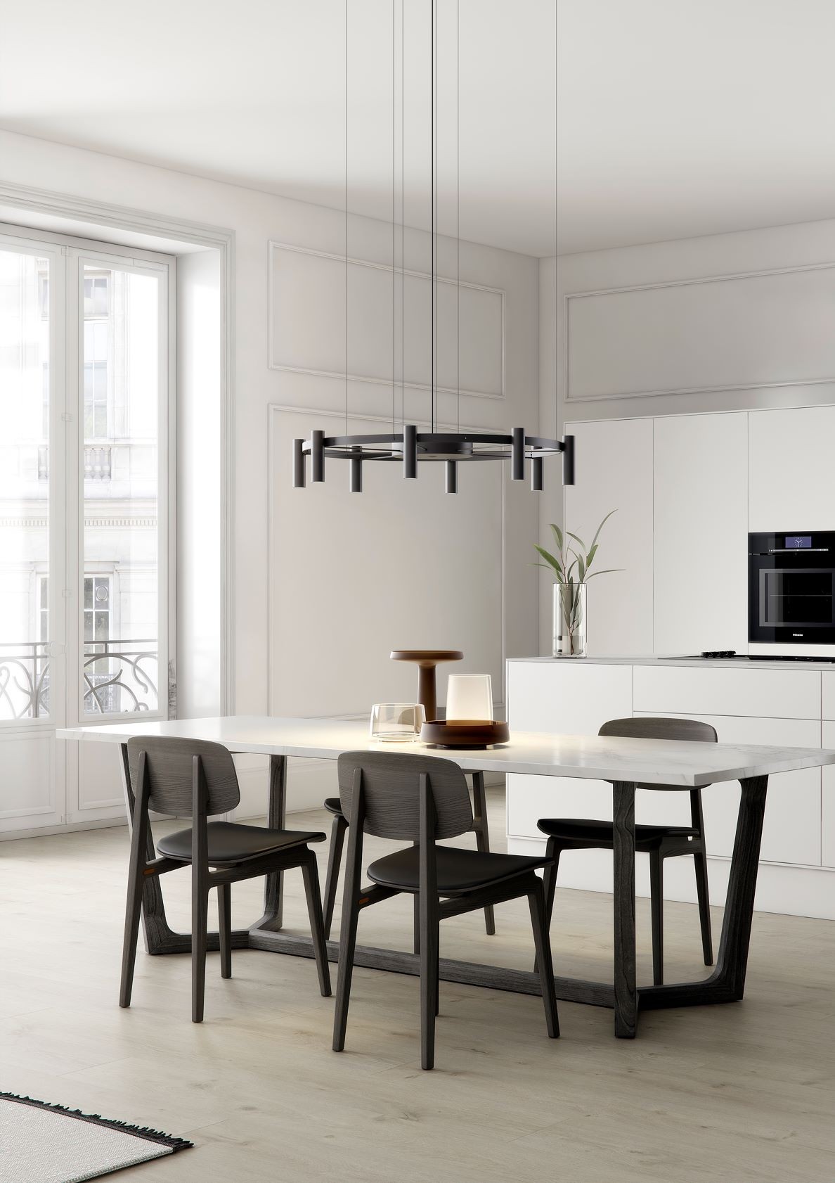 Suspension Chandelier 16 LED - Laverd par Estiluz