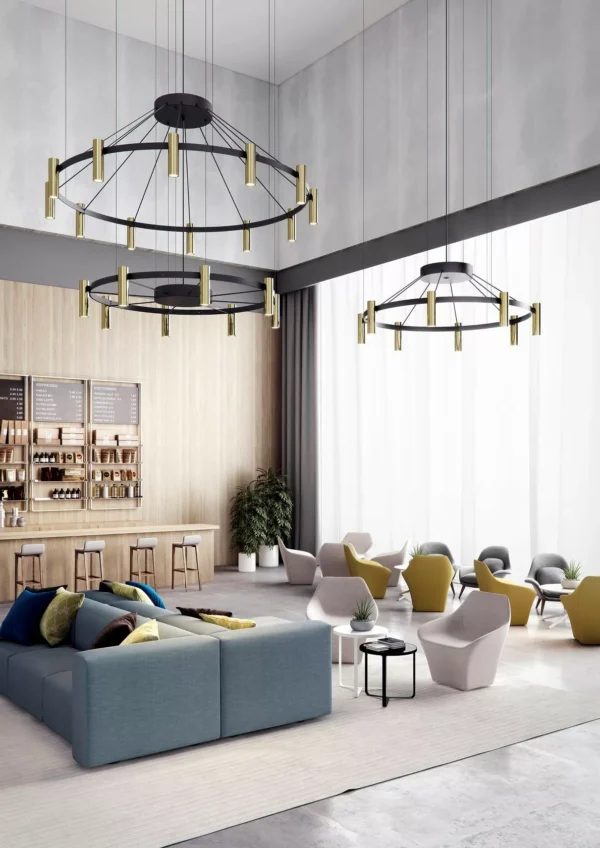 Suspension Chandelier 24 LED - Laverd par Estiluz