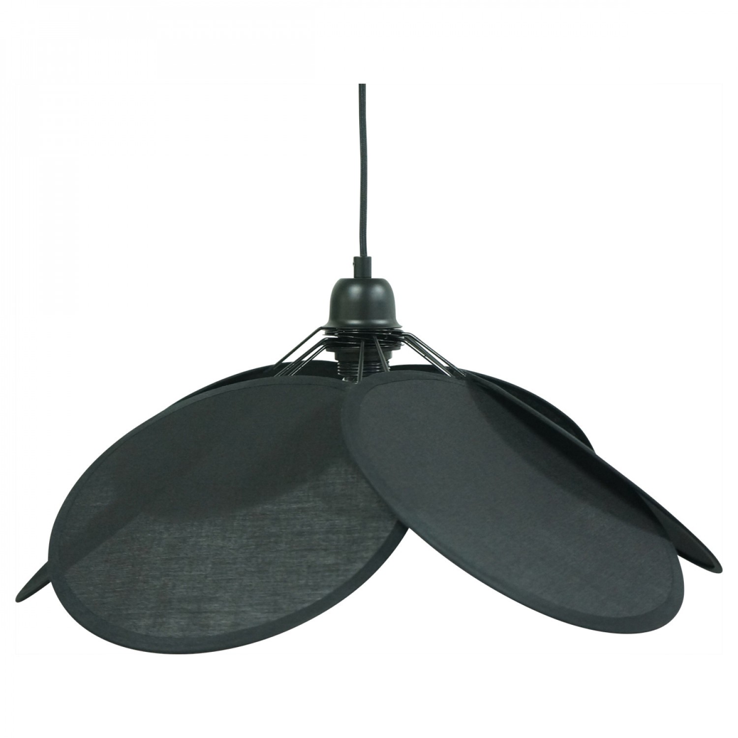 Suspension Cotonoa avec abat-jour en coton au design naturel Suspension Cotonoa avec abat-jour en coton au design naturel