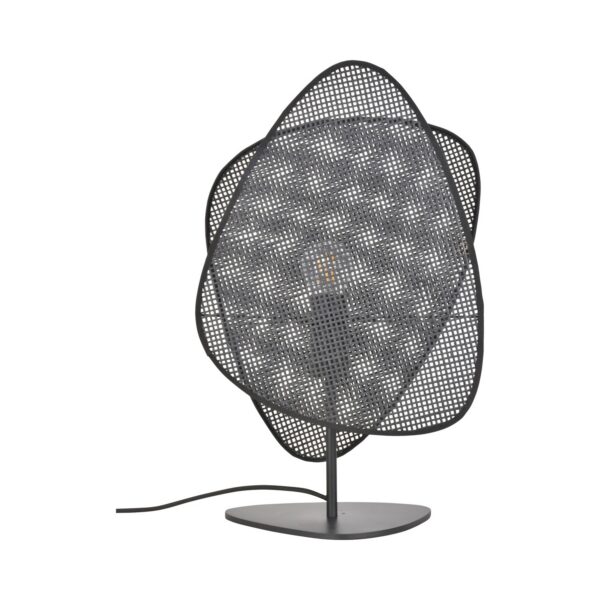 Lampe a poser Screen cannage noir 2 écrans en cannage noir par Market Set