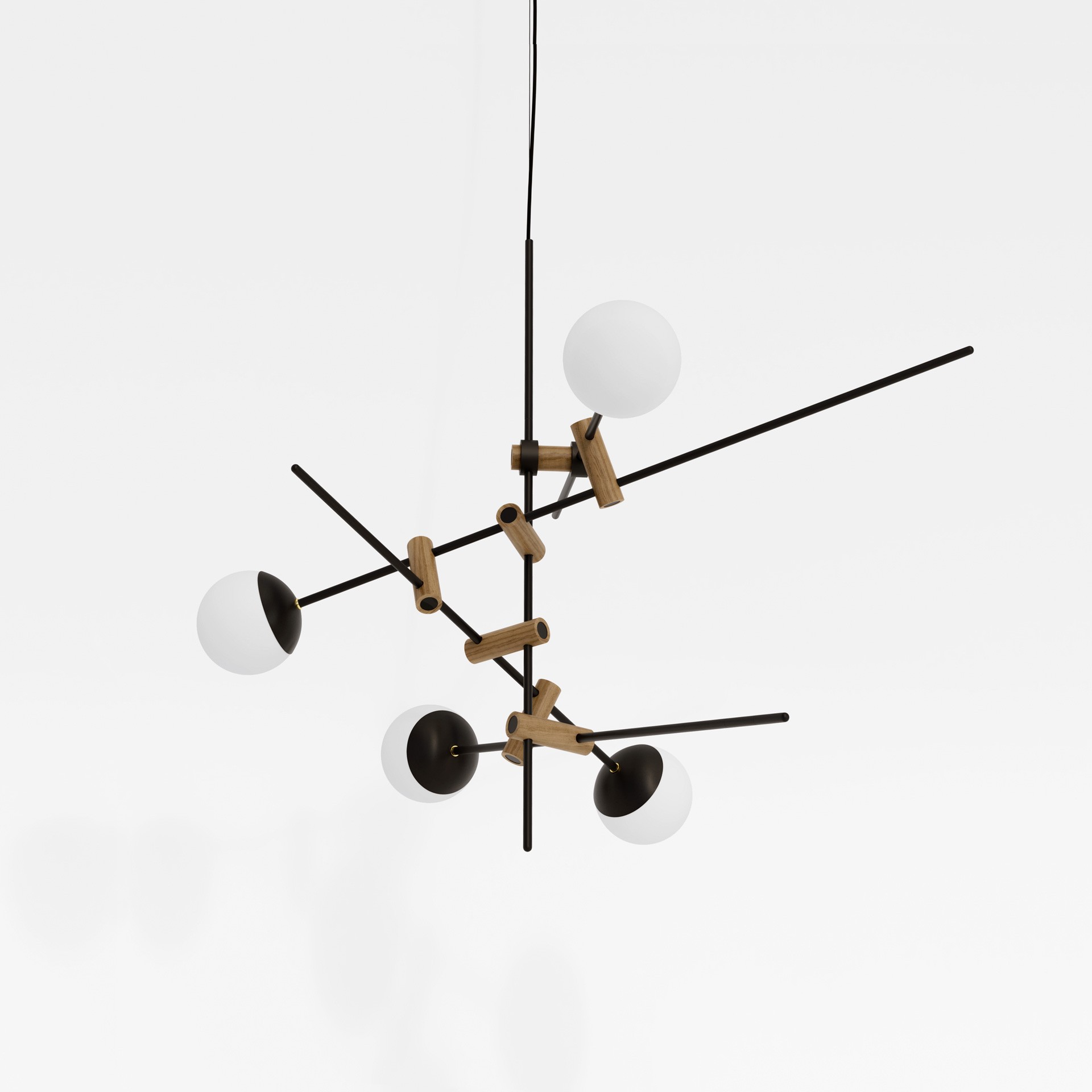 Suspension Torinomure en chêne naturel par Kaito Yamada x Moon Moth Suspension Torinomure en chêne naturel par Kaito Yamada x Moon Moth