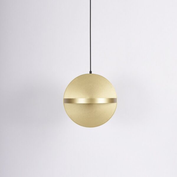 Suspension design PLUS Big Led en aluminium anodisé par NOCC X Eno studio