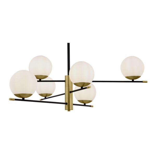 Suspension Nostalgia 6 en métal au design vintage par Maytoni