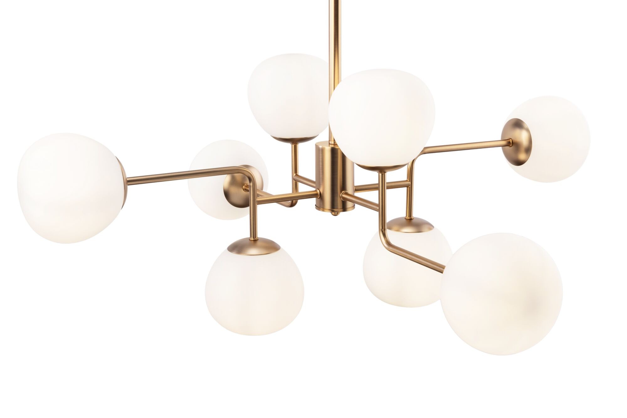 Suspension Erich 8 en métal au design vintage par Maytoni